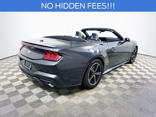 Dark Matter Gray Metallic 2024 Ford Mustang EcoBoost Premium