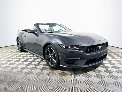 Dark Matter Gray Metallic 2024 Ford Mustang EcoBoost Premium