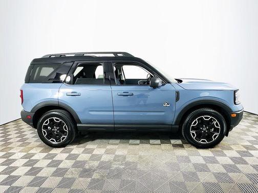 Azure Gray Metallic 2025 Ford Bronco Sport Outer Banks