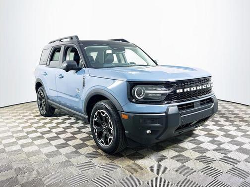 Azure Gray Metallic 2025 Ford Bronco Sport Outer Banks