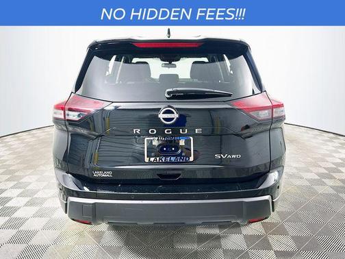 Super Black 2024 Nissan Rogue SV
