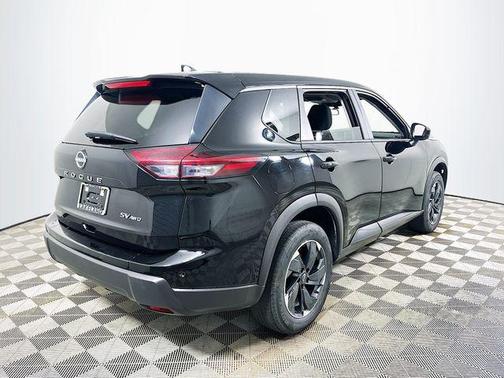 Super Black 2024 Nissan Rogue SV