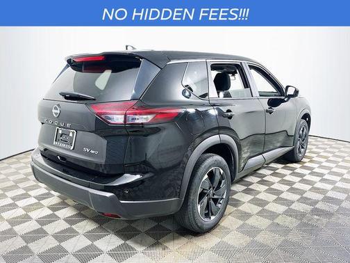 Super Black 2024 Nissan Rogue SV