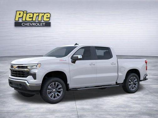 Summit White 2026 Chevrolet Silverado 1500 LT