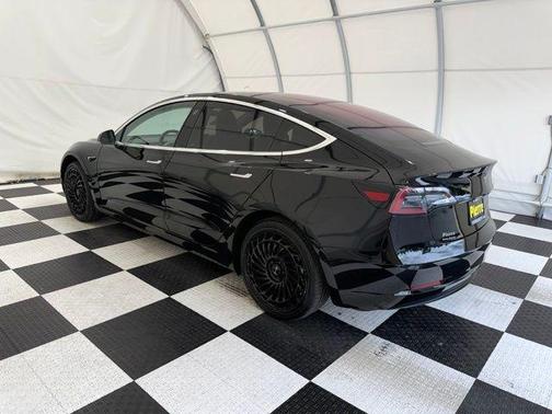 Solid Black 2018 Tesla Model 3 Long Range