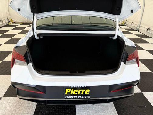 Serenity White 2025 Hyundai ELANTRA SEL