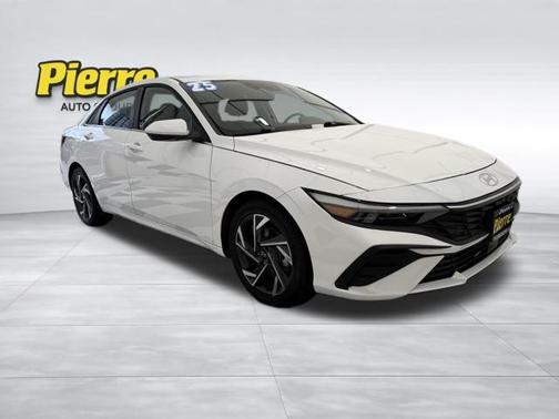 Serenity White 2025 Hyundai ELANTRA SEL