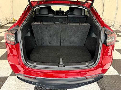 Red Multi-Coat 2021 Tesla Model Y Long Range Dual Motor All-Wheel Drive