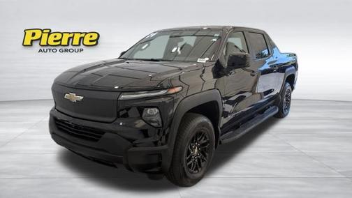 Black 2024 Chevrolet Silverado EV Work Truck