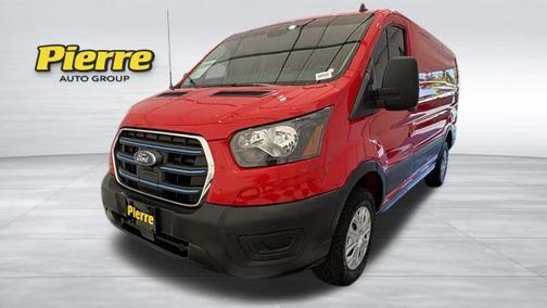 RACE RED 2023 Ford E-Transit T-350 Low Roof