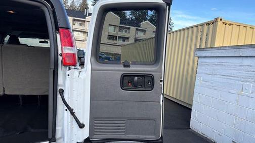 Summit White 2023 Chevrolet Express 3500 RWD 3500 Extended Wheelbase LS