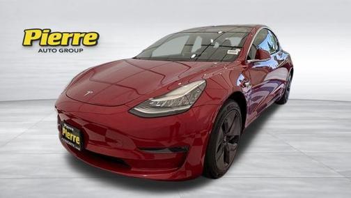 Red Multi-Coat 2019 Tesla Model 3 Long Range