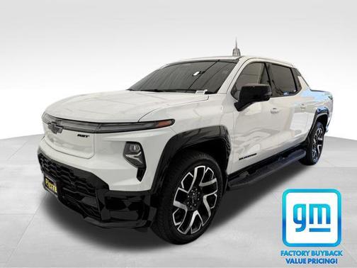 Summit White 2024 Chevrolet Silverado EV First-Edition RST 4WD