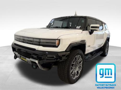 Interstellar White 2025 GMC HUMMER EV SUV 3X