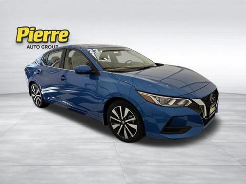 Electric Blue Metallic 2022 Nissan Sentra SV