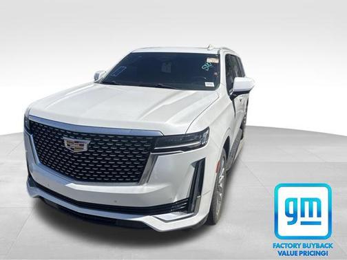 Crystal White Tricoat 2023 Cadillac Escalade ESV Premium Luxury