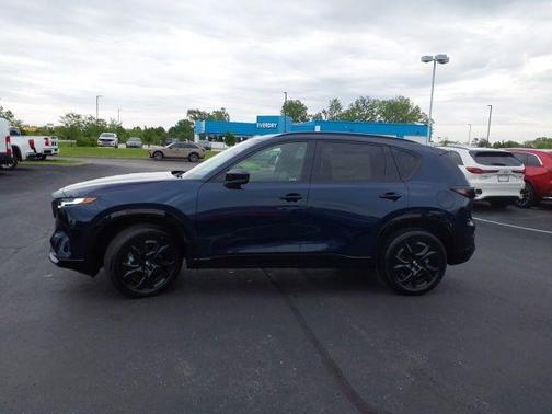 Navy Blue Mica 2026 Mazda CX-5 Premium Plus