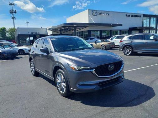 Machine Gray Metallic 2021 Mazda CX-5 Grand Touring