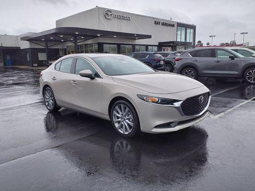 Platinum Quartz Metallic 2026 Mazda Mazda3 FWD w/Preferred Package