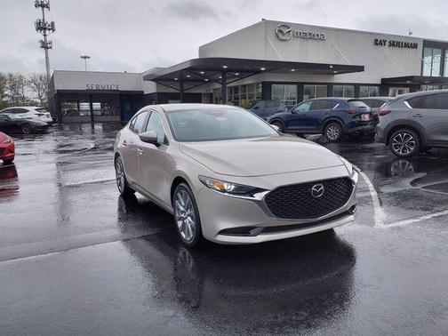 Platinum Quartz Metallic 2026 Mazda Mazda3 FWD w/Preferred Package