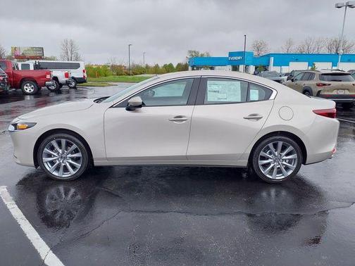 Platinum Quartz Metallic 2026 Mazda Mazda3 FWD w/Preferred Package