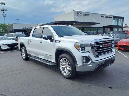 White Frost 2021 GMC Sierra 1500 SLT
