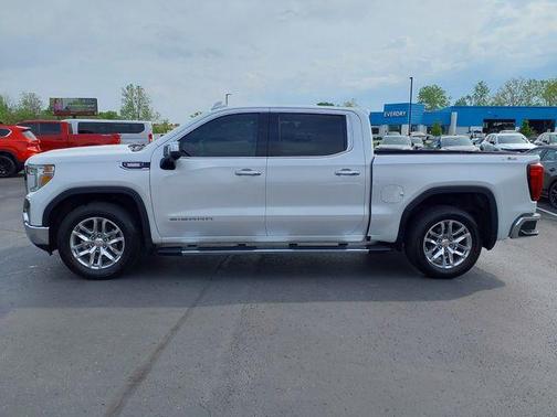 White Frost 2021 GMC Sierra 1500 SLT
