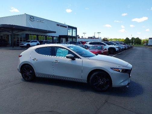 Platinum Quartz Metallic 2026 Mazda Mazda3 FWD w/Premium Package
