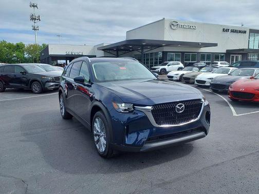 Deep Crystal Blue Mica 2026 Mazda CX-90 3.3 Turbo Preferred