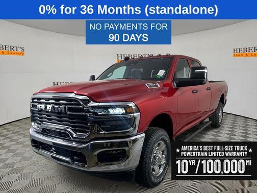 Molten Red 2026 RAM 2500 Tradesman
