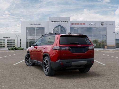 Red 2026 Jeep Cherokee Overland