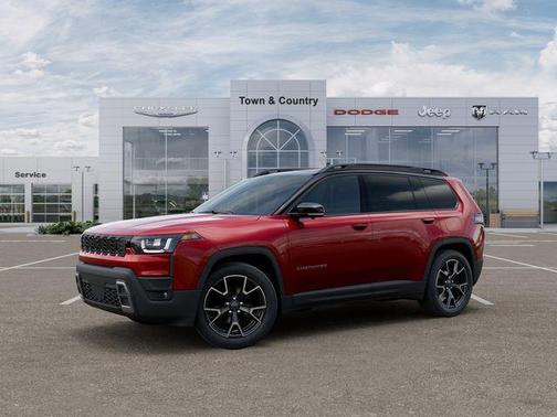 Red 2026 Jeep Cherokee Overland