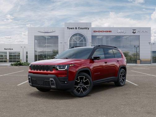 Red 2026 Jeep Cherokee Overland