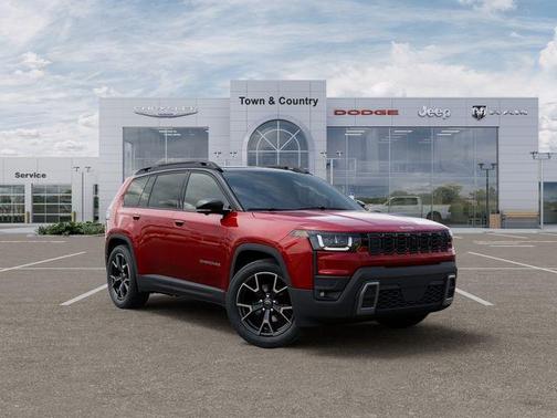 Red 2026 Jeep Cherokee Overland