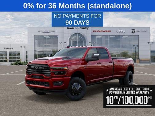 Molten Red 2026 RAM 3500 Laramie