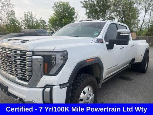 Summit White 2024 GMC Sierra 3500 Denali