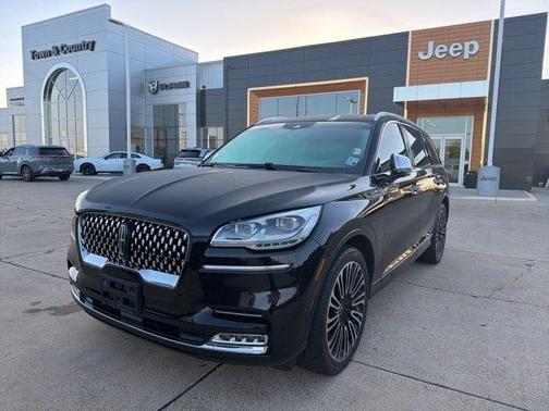Black 2021 Lincoln Aviator Black Label AWD