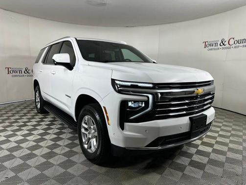 Summit White 2025 Chevrolet Tahoe LT