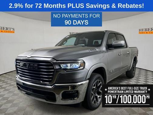 Billet Silver Metallic 2026 RAM 1500 Laramie