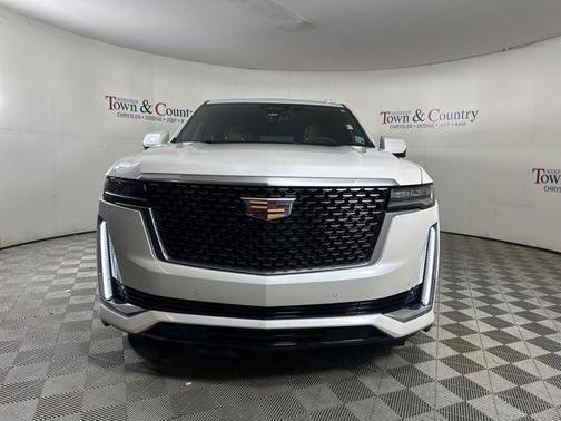 Crystal White 2023 Cadillac Escalade Premium Luxury