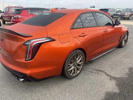 Blaze Orange Metallic 2023 Cadillac CT4-V Blackwing