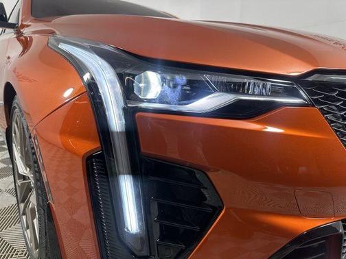 Blaze Orange Metallic 2023 Cadillac CT4-V Blackwing