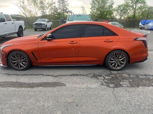 Blaze Orange Metallic 2023 Cadillac CT4-V Blackwing