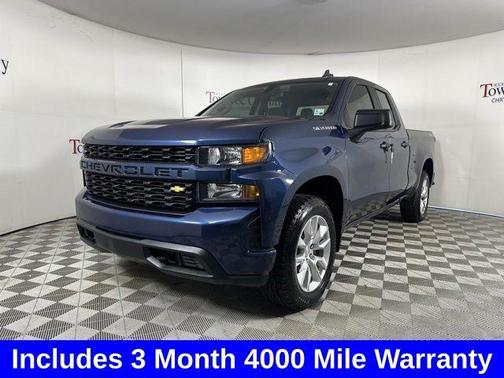 Blue Metallic 2020 Chevrolet Silverado 1500 Custom