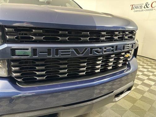 Blue Metallic 2020 Chevrolet Silverado 1500 Custom