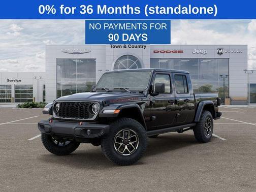 Black Clearcoat 2026 Jeep Gladiator Rubicon