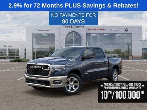 Blue Metallic 2026 RAM 1500 Big Horn/Lone Star