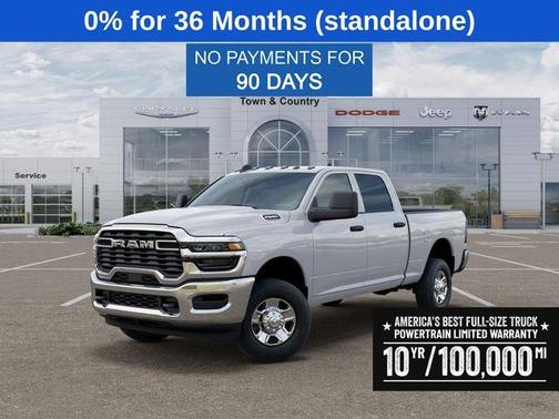 Bright White Clearcoat 2026 RAM 2500 Tradesman