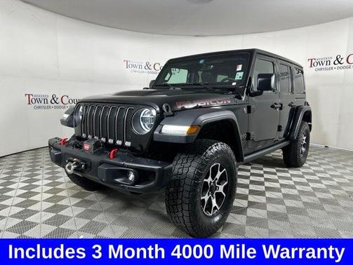 Black Clearcoat 2019 Jeep Wrangler Unlimited Rubicon