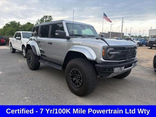 Silver Metallic 2024 Ford Bronco Raptor
